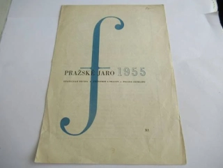 Praha - Pražské jaro - Program - 1955