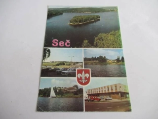 Seč - přehradní jezero, motel Seč..