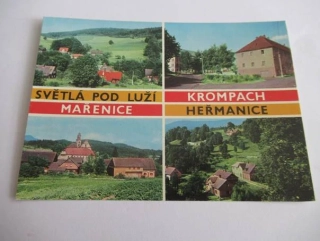 Světlá pod Luží, Krompach, Mařenice, Heřmanice
