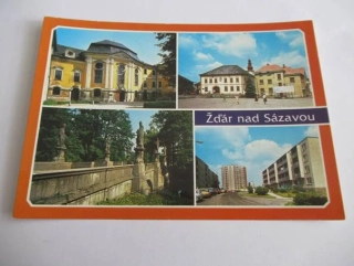 Žďár nad Sázavou - Barokní zámek, Náměstí Klementa Gottwalda..