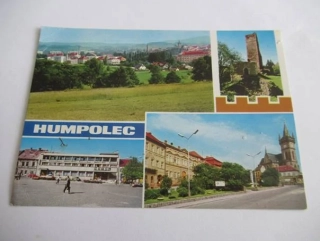 Humpolec - Celkový pohled, náměstí, Dolní náměstí, Hrad Orlík