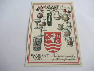 Karlovy Vary - Tradiční výrobky ze skla a porcelánu