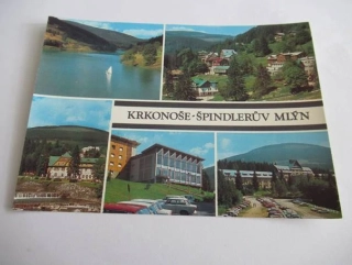Krkonoše - Špindlerův Mlýn - Windsurfing na Labské přehradě, Areál hotelů a zotavoven, Labské nábřeží...