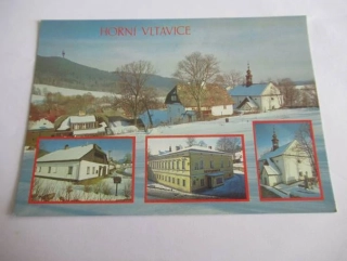 Horní Vltavice - obec a rekreační středisko na Šumavě