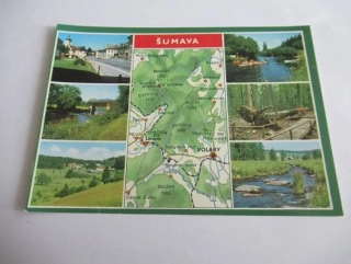 Šumava - Volary, Soumarský most, Lenora, Boubín, Jelení Vrchy, Černý Potok