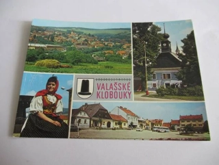 Valašské Klobouky - celkový pohled, městské muzeum, místní kroj, Náměstí Míru