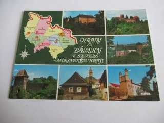 Hrady a zámky v Severomoravském Kraji - Úsov, Sovinec, Šternberk..