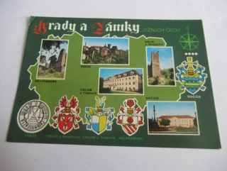 Hrady a zámky Jižních Čech