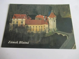 Zámek Blatná - ohyb růžku