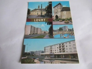 Louny - Náměstí, Žatecká brána, Třída SNP, Koupaliště, Nákupní středisko na Suzdalském náměstí