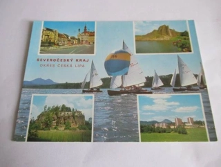 Máchovo jezero, Česká Lípa, Kamenický Šenov, Sklaní hrad Sloup, Nový Bor