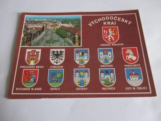 Východočeský kraj - Hradec Králové, Havlíčkův Brod, Chrudim, Jičín, Náchod..