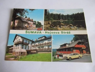 Šumava - Hojsova Stráž - Hotel Vyhlídka, Černé jezero
