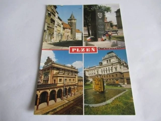 Plzeň - vodárenská věž, Chodské náměstí..