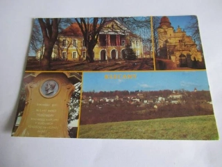 Klecany - Zámek, Kostel, Pomník V.B. Třebízkého