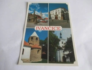 Ivančice - Mariánský sloup, Dům pánů z Lipé, Románská rotunda, kaple sv. Jakuba