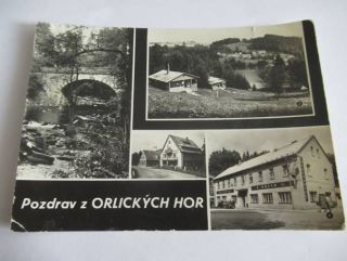 Orlické hory - Zemská brána, přehrada v Pastvinách, Chata na Čiháku, Klášterec nad Orlicí