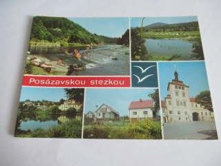 Posázavská stezka - Koupání v Sázavě, pikovice, Kamenný Přívoz, Hradištko, Jílové