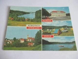 Komorník, Kunžák, Strmilov, Zvůle