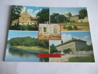 Veltrusy - domov důchodců, zámek, kempink, škola