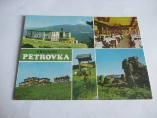 Krkonoše - Zotavovna ROH Petrova bouda, Jídelna, Petrova bouda, České kameny