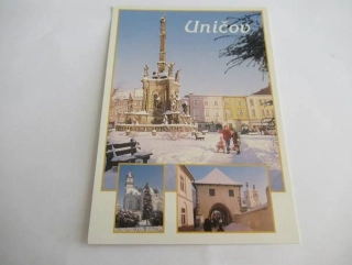 Uničov - Náměstí, radnice, Medelská brána