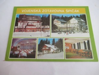 Šumava - Špičák - Vojenská zotavovna