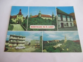 Kostelec nad Černými lesy - zámek, muzeum hrnčířství, nová výstavba, náměstí