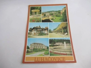 Lázně Luhačovice - Pramen Otovka, Nám. Rudé armády..