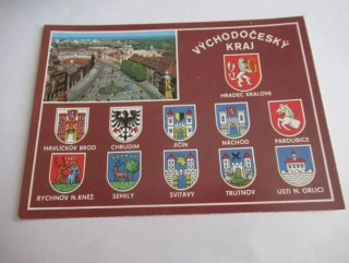 Východočeský kraj - Hradec Králové, Havlíčkův Brod, Chrudim, Jičín, Náchod..