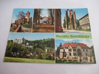 Zámek Konopiště, Zámek Jemniště, zbytky gotického kláštera v Benešově..