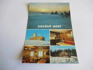 Krušné hory - chata na Plešivci