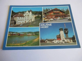 Krušné hory - Jáchymov, Švýcarská bouda, Mariánská, Klínovec