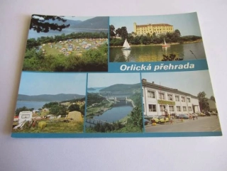 Orlická přehrada - okres Příbram
