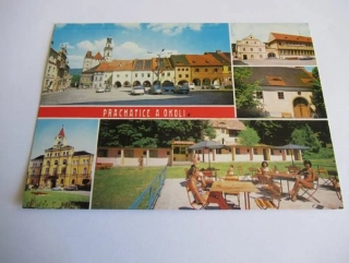 Prachatice - Nám. Kl. Gottwalda, Lhenice, Husinec..