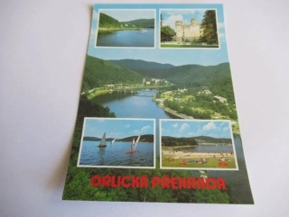 Orlická přehrada - okres Příbram