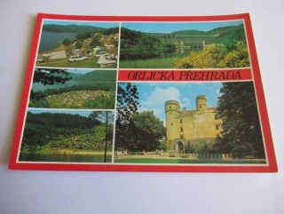 Orlická přehrada - okres Příbram