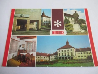 Mirotice - Muzeum M. Alše, Socha M. Alše..