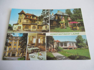 Konstantinovy lázně - Hotel Tvorba, Výletní kavárna, celkový pohled..