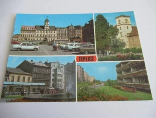 Teplice - Marxovo náměstí, Budova muzea, Náměstí Z. Nejedlého...