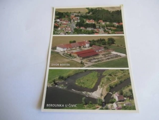 Čivice - Dvůr Bertín - Berounka u Čivic