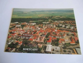 Rokycany - letecký pohled
