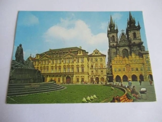 Praha - Staroměstské náměstí s Týnským chrámem