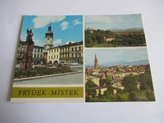 Frýdek-Místek - Náměstí, zámek, celkový pohled