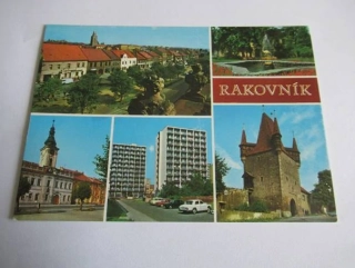 Rakovník - Husovo náměstí, Sady K. Gottwalda..