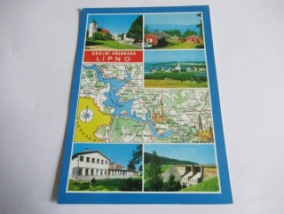 Horní Planá, Černá v Poš., Frymburk, Dolní Vltavice, přehrada