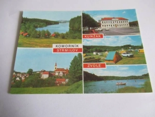 Komorník, Strmilov, Kunžák, Zvůle