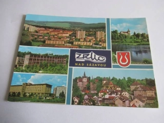 Zruč nad Sázavou - Nová výstavba, zámek, Sázavan n.p...
