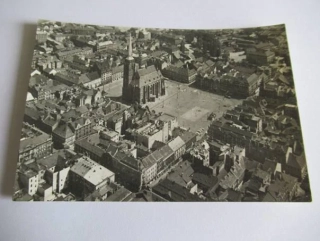 Plzeň - pohled z letadla