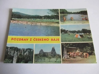 Český ráj - Autocamping Sedmihorky, Hruboskalské skalní město, Trosky